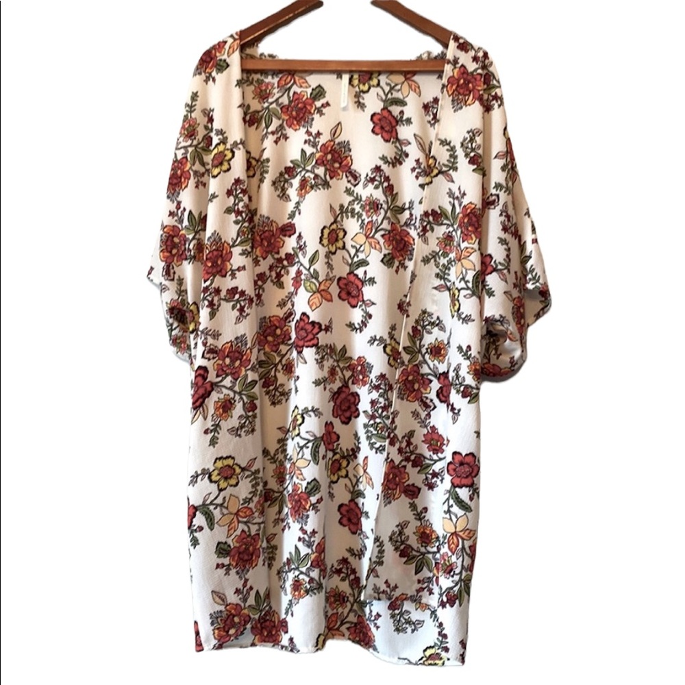 Lime n Chili Shrug Kimono
